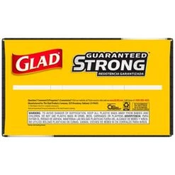 Glad® Large Drawstring Trash Bags - Extra Strong 30 Gallon Black Trash Bag, 90 Count (78952) -Kleenex Shop sp103681300 s7