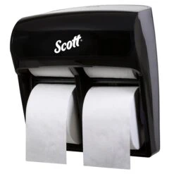 Scott Professional High Capacity Bathroom Tissue Dispenser, Black (44518) -Kleenex Shop sp106248280 s7