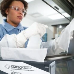 Kimtech Precision Microfiber Wipers, White, 140/Box (05514) -Kleenex Shop sp106254064 s7