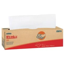 WypAll L30 DRC Wipers, White, 120 Sheets/Box, 6 Boxes/Pack (05816)