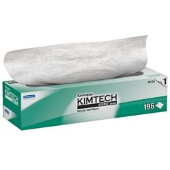 KIMTECH SCIENCE KIMWIPES Delicate Task Nylon Wipers, White, 196 Wipers/Box, 15 Boxes/Carton (34133)