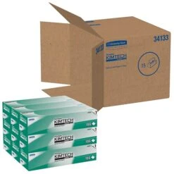 KIMTECH SCIENCE KIMWIPES Delicate Task Nylon Wipers, White, 196 Wipers/Box, 15 Boxes/Carton (34133) -Kleenex Shop sp106256541 s7