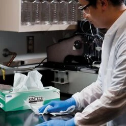 KIMTECH SCIENCE KIMWIPES Delicate Task Nylon Wipers, White, 196 Wipers/Box, 15 Boxes/Carton (34133) -Kleenex Shop sp106256542 s7