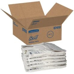 Scott Toilet Seat Covers, 15" X 18", 125 Covers/Pack, 24 Packs/Carton (7410) -Kleenex Shop sp106258107 s7