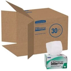 Kimtech Science Kimwipes Delicate Task Durable Fibers Wipers, White, 280 Sheets/Box, 30 Boxes/Carton (34120) -Kleenex Shop sp106258578 s7