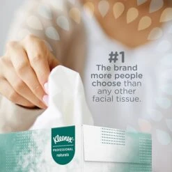 Kleenex Naturals Facial Tissue, 2-ply, 125 Tissues/Box, 48 Boxes/Pack (21601) -Kleenex Shop sp106260287 s7