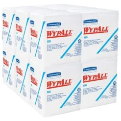 WypAll X60 Nylon Wipers, White, 76 Wipers/Pack, 12 Packs/Carton (34865)