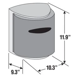 Kimberly Clark Kimberly-Clark Professional® Roll Control Centerpull Paper Towel Dispenser, Smoke (KIM09989) -Kleenex Shop sp106261770 s7