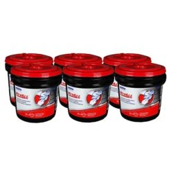 WypAll Fabric Wipers, White, 75 Wipers/Bucket, 6 Buckets/Carton (91371)