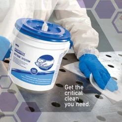 Kimtech WetTask Polypropylene Wipers, White, 90/Roll, 6 Rolls/Carton (06471) -Kleenex Shop sp106262345 s7