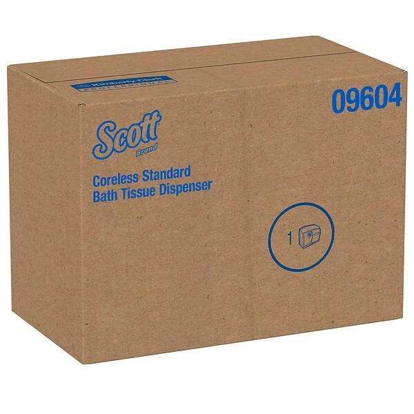 Scott 1000 Coreless Toilet Paper Dispenser, Smoke Gray (09604) 5 Scott 1000 Coreless Toilet Paper Dispenser, Smoke Gray (09604) - Image 5