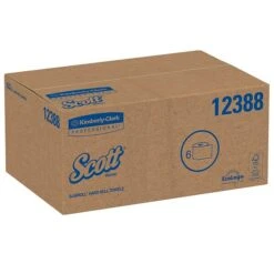 Scott SLIMROLL Recycled Hardwound Paper Towels, 1-ply, 580 Ft./Roll, 6 Rolls/Carton (12388) -Kleenex Shop sp106265304 s7