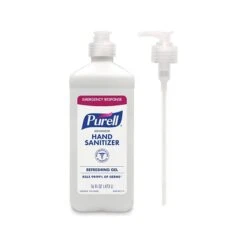 Purell Advanced 70% Alcohol Gel Hand Sanitizer Clean Scent, 16 Oz., 12/Carton (9636-12-P) -Kleenex Shop sp114583634 s7