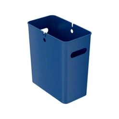 ITouchless SlimGiant Polypropylene Trash Can With No Lid, Reactive Blue, 4.2 Gal., 6/Pack (SG104Ux6) -Kleenex Shop sp118239458 s7