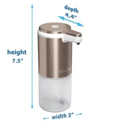 ITouchless Ultraclean Automatic Foam Hand Soap Dispenser, 325 ML, Rose Gold (SFD002G) -Kleenex Shop sp122683523 s7