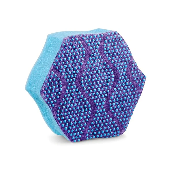 Scotch-Brite® Scrub Dots Advanced Non-Scratch Sponge Scrubbers, Blue, 2/Pack (SDA-2) 3 Scotch-Brite® Scrub Dots Advanced Non-Scratch Sponge Scrubbers, Blue, 2/Pack (SDA-2) - Image 3