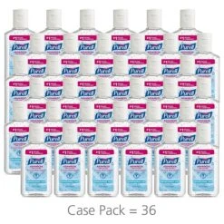 PURELL® Advanced Instant 1 Oz. Gel Hand Sanitizer, Clean Scent, 36/Carton (3901-36-BWL)
