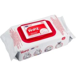 Urnex Cafe Wipz Coffee Equipment Cleaning Wipes, 100 Wipes/Bag (19-WIPZ12-100)
