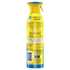 Pledge Clean It Antibacterial All-Purpose Cleaners, Fresh Citrus, 9.7 Oz., 6/Carton (652989)