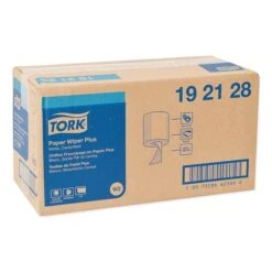 Tork Paper Wiper Plus, 9.8 X 15.2, White, 300/Roll, 2 Rolls/Carton