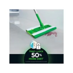 Swiffer Sweeper TRAP + LOCK Heavy Duty Wep Mop Refill Cloth, Fresh Scent, 20/Pack (80342975)