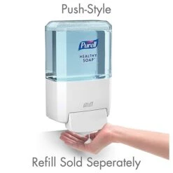 PURELL ES4 Manual Soap Dispenser, White, Compatible With 1200 ML PURELL ES4 Soap Refills (5030-01)
