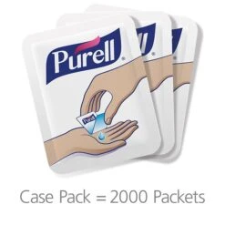 PURELL® Advanced Instant Hand Sanitizer Singles, 2,000/Carton (9630-2M-NS)