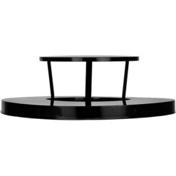 Alpine Industries Rain Bonnet Trash Can Lid, For 38 Gallon Trash Cans, Black, Commercial Park Lid (479-38-A)