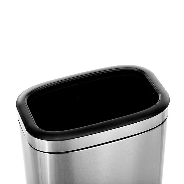 Alpine Industries Trash Can With Liner, 5.3 Gallon, Stainless Steel, Open Top (470-20L) 4 Alpine Industries Trash Can With Liner, 5.3 Gallon, Stainless Steel, Open Top (470-20L) - Image 4