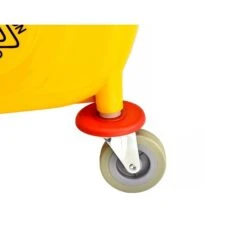 Alpine Industries 36 Qt. Yellow PVC Mop Bucket With Side Wringer 2 Pack -Kleenex Shop sp151322165 s7