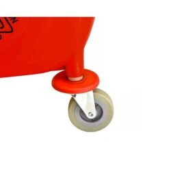 Alpine Industries 36 Qt. Mop Bucket With Side Press Wringer In Red 2 Pack -Kleenex Shop sp151322219 s7