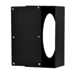 Alpine Industries Black Acrylic Tissue Box Containers For Home Or Business (2 Pack)