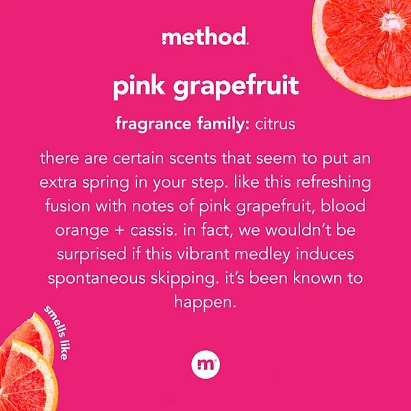 Method Foaming Hand Soap Pink Grapefruit 10 Oz (01361) 2 Method Foaming Hand Soap Pink Grapefruit 10 Oz (01361) - Image 2