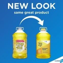 CloroxPro™ Pine-Sol® All Purpose Cleaner, Lemon Fresh,144 Ounces Each (Pack Of 3) (35419) (Package May Vary)