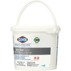 Clorox Healthcare VersaSure Cleaner Disinfectant Wipes, 110/Bucket (31759)
