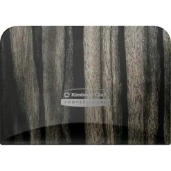 Kimberly-Clark Professional ICON Faceplate For Coreless Two-Roll Vertical Toilet Paper Dispensers, Ebony Woodgrain (58831)