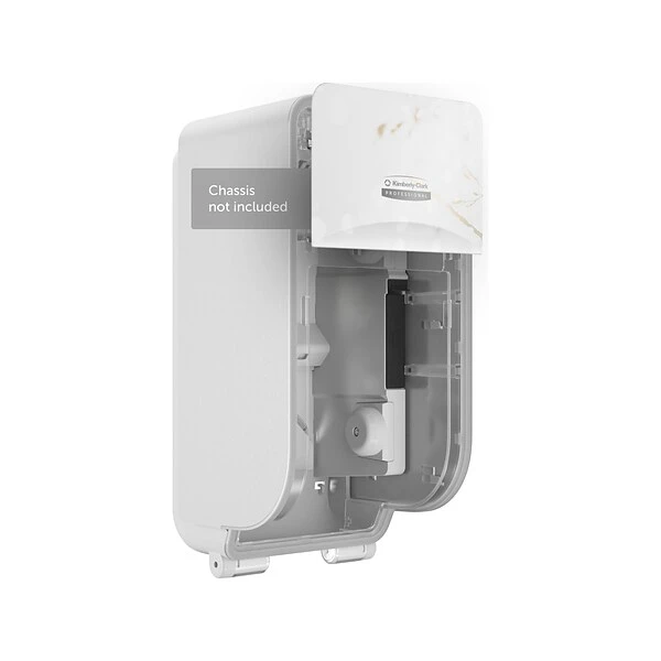 Kimberly-Clark Professional ICON Faceplate For Coreless Two-Roll Vertical Toilet Paper Dispensers, Cherry Blossom (58821) 2 Kimberly-Clark Professional ICON Faceplate For Coreless Two-Roll Vertical Toilet Paper Dispensers, Cherry Blossom (58821) - Image 2