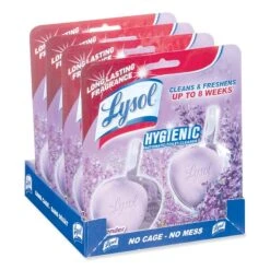 LYSOL® Brand Hygienic Automatic Toilet Bowl Cleaner, Cotton Lilac, 2/Pack -Kleenex Shop sp162348545 s7