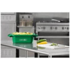 Rubbermaid 3-Gallon Kitchen Compost Bin, Green (2055571)