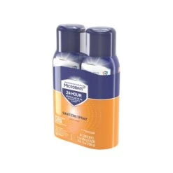 Microban 24 Disinfecting Sanitizing Spray, Citrus Scent, 12.5 Oz., 2/Pack (50195) -Kleenex Shop sp166486088 s7