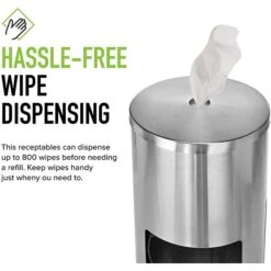 Alpine Industries Universal Floor Stand Hand Sanitizer Dispenser, Stainless Steel (ALP4777) -Kleenex Shop sp167909856 s7