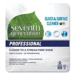 Seventh Generation® Professional Glass And Surface Cleaner, Free And Clear, 1 Gal Bottle, 2/Carton -Kleenex Shop sp168450427 s7