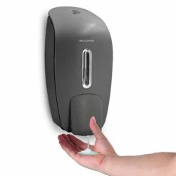 Alpine Industries 800 Ml Gray Surface Mounted Hand Soap Dispenser 2 Pack