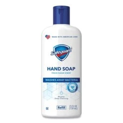Safeguard™ Liquid Hand Soap, Fresh Clean Scent, 25 Oz Bottle, 4/Carton