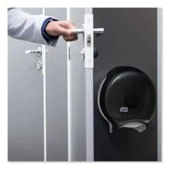 Tork Jumbo Bath Tissue Dispenser, 10.63 X 5.75 X 12, Smoke -Kleenex Shop sp174331142 s7