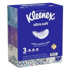 Kleenex Ultra Soft Facial Tissue, 3-Ply, 110 Tissues/Box, 3 Boxes/Pack (50239) -Kleenex Shop sp176163057 s7