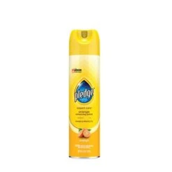 Pledge Furniture Polish, Orange, 9.7 Oz Aerosol Spray, 6/Carton