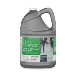 Diversey™ Floor Science Cleaner/Restorer Spray Buff, Citrus Scent, 1 Gal Bottle, 4/Carton -Kleenex Shop sp177989782 s7