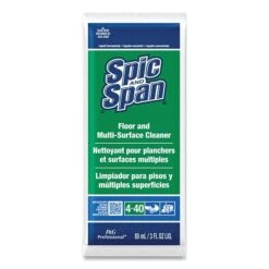 Spic And SpanĀ® Liquid Floor Cleaner, 3 Oz Packet, 45/Carton