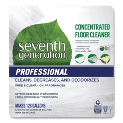 Seventh Generation® Professional Concentrated Floor Cleaner, Free And Clear, 1 Gal Bottle